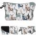 Minkissy Alpaca Cultural Handbag - Waterproof Portable Cosmetics Organizer for Women (22x18 cm) - Buy Online on GoSupps.com