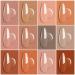 AIMEILI Soak Off UV LED Nude Brown Gel Nail Polish - 12pcs Neutral Color Gel Kit for Halloween Nail Art & Gifts for Women | Mother s Day Gift Set - Buy Online on GoSupps.com