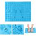 Verdant Touch Acupressure Mat - Magnetite Feet Massage Pad for Women | Reflexology & Relaxation - International Shipping Available - Buy Online on GoSupps.com