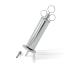 OdontoMed2011 EAR WAX REMOVAL SYRINGE 4 OZ - BRASS WITH CHROME FINISH ODM