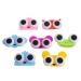 Baxixingyunmu Presbyopian lens 1 pieces of sweet cartoon 3D big eyes contact lenses Box Case owl frog animal shape contact lens container