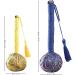 Side of Mugwort Massage Hammer - 10 Inch Manual Knocking Stick for Body & Neck Relief - Random Color Tassel Massage Tool - Buy Online on GoSupps.com