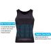 KOCLES Men's Compression Tank Top Body Shaper Vest - Abs Slimming Gym Shirt (Black, Medium) - Buy Online on GoSupps.com