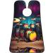 Cool Drums Set Print Beard Bib Apron - Best Shaving Apron & Hair Catcher Gifts for Dad - Buy Online on GoSupps.com