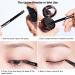 Maketopyzn Waterproof Dual-Ended Eyeliner Gel & Eyebrow Powder Set - Long-Lasting Double Colors (Black+Brown) with Mirror and Brush - Buy Online on GoSupps.com