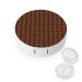 Funny Animal Squirrel Contact Lens Case Travel Portable Travel Contact Lens Box with Mirror