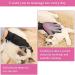 Premium Cat Gloves for Grooming & Care - Silicone Washing Gloves for Cats & Dogs - Fleece Care Brush - Set of 2 Pink - Buy Online on GoSupps.com