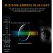 Buy LIPIODOL Blue Light Filter Glasses Retro Round Metal Frame Unisex Prescription-Free Protect Your Eyes from Digital Strain - Buy Online on GoSupps.com