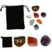 NOLITOY Natural Stone Crystal Obsidian Healing Kit | Chakra Gemstone Set for Meditation & Energy Balancing - International Shipping Available - Buy Online on GoSupps.com