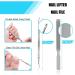 OosoFitt 7Pcs Stainless Steel Ingrown Toenail Clippers Set - Professional Toe Nail Nippers for Surgery Grade Manicure Pedicure - Silver - Buy Online on GoSupps.com