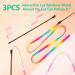 MintCat 3PCS Interactive Cat Rainbow Wand Toys - Colorful Cat String Toy, Kitten Teaser Wand for Indoor Cats - Buy Online on GoSupps.com