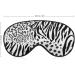 Adjustable Animal Tiger Leopard Skin Sleep Mask for Women | Stylish Eye Shades with Elastic Strap - Buy Online on GoSupps.com
