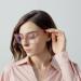 Trendy 1.5x Oversized Rose Pink Reading Glasses | Blue Light Blocking & Impact Resistant TR90 Frame - Buy Online on GoSupps.com