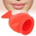 Lip enlargement plum device lip enlargement tool silione portable reusable fish-shaped lip enlargement enlargement device for dating red natural pouting work