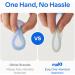 Halo Menstrual Disc Pod - Easy One-Handed Insertion Reusable Silicone - 12-Hour Protection Eco-Friendly Alternative to Tampons & Pads - Buy Online on GoSupps.com