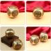 Patkaw 2-Piece Antique Chinese Baoding Balls - Brass Stress Relief & Massage Exercise Balls for Seniors - Buy Online on GoSupps.com