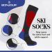 4 Pairs Men's High Performance Thermal Ski Socks - Assorted Sizes UK 6-11 (Eur 39-45) - Best for Winter Sports - Buy Online on GoSupps.com