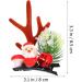 FRCOLOR 2 Pairs Christmas Hair Clips Winter Hair Clips Hair Decoration Deer Horns Hair Holder Kids Bill Hair Clips for Women Elk Antler Antlers Hair Clips Child Clothing Abs - Buy Online on GoSupps.com