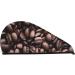 Super Absorbent Coffee Bean Microfiber Hair Towel Wrap for Women | Quick Dry Coral Velvet Hair Cap for Long Curly Thick Hair - Buy Online on GoSupps.com