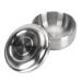 Stainless steel shaving bowl with lid universal men stainless steel beard razor -soap bowl shaving cup container face mask bowl for home beauty salon