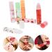 Hemobllo 6pi ces Pomades L vres Transparentes Hydratantes Gloss Brillants Aromatis s Aux Fruits Soin Pour L vres S ches Et Gerc es Maquillage Portable Et L ger - Buy Online on GoSupps.com