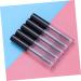 Outanaya 5pcs Eyelash Brush Tube Empty Lash Tube Clear Mascara Tube Empty Eyelashes Tube Empty Tube Black - Buy Online on GoSupps.com