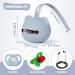 Orzbow Silicone Dummy Case Pacifier Holder Case w/Strap BPA-Free Soother Pod Baby Holder Case Panda Pacifier Holder Storage Box for 2 Dummies Lightweight and Easy Clean Dummy Box (Grey) Grey 1 Pack - Buy Online on GoSupps.com
