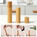 Zeoabsy 10ml Clear Glass Bottles Set - Eco-Friendly Bamboo Roll-On & Accessories for Essential Oils & Aromatherapy - Buy Online on GoSupps.com