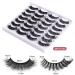 Buy Andy's Orchids 3D Faux Mink False Eyelashes - 14 Pairs Russian Strips Fluffy & Voluminous Lashes for a Natural Look - Buy Online on GoSupps.com