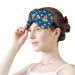 Popcorn and Movie Tickets Sleep Mask - Adjustable Strap Blindfold for Men & Women - Blocks Light for Night Travel Nap - Buy Online on GoSupps.com
