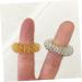 Tovinanna 10-Piece Finger Massage Acupressure Ring Set - Sensory Fingertip Massage Devices for Relaxation & Wellness - Buy Online on GoSupps.com