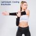 MOZEAT LEN 4-Pack Unisex Armrest Sun Protection Sleeves - UV Protection Breathable Slipproof Arm Warmers for Basketball Volleyball Cycling & Running - Buy Online on GoSupps.com