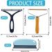 6 Pcs Pet Hair Remover Lint Remover Dog Hair Remover Brush and Double Side Cat Hair Remover for Cat Dog Pet Hair Removal Tool Comb Fur Lint Lint Brush Roller on Carpet Sofa Furniture Clothes - Buy Online on GoSupps.com