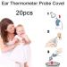 ViaGasaFamido 20PCS Disposable Ear Thermometer Probe Covers Digital Thermometers PP Plastic Protective Replacement Accessory Epidemic Prevention and Peripheral Products - Buy Online on GoSupps.com