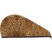 Leopard Print Coral Velvet Dry Hair Cap - Ideal for Home Travel Pool Parties & More | Quick-Dry Hair Solution - Buy Online on GoSupps.com