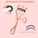 Fychuo Eyelash Curler with Comb and Separator - Includes 2 Refills - Rose Gold Lash Lift Tool - Buy Online on GoSupps.com