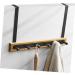 Hemoton 1pc Nail Door Black The Back Hanger Over Hanging Household Hook Rack Creative Multifunctional - Buy Online on GoSupps.com
