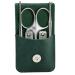 Nail Clippers Set Manicure Set Stainless Steel Nail Clippers Set with Sharp Nail Cutter for Gift Everyday use (Color : Green) Blue green