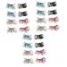 FRCOLOR 12 Pairs Fake Eyelashes Cosplay False Eyelashes Halloween Long Eyelashes Daily Wear False Eyelashes Fluffy Eyelashes Fake Lashes Stage Performance Eyelash Make up