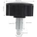 Exercise Bike Pop Pin Knob - M16 Size, 5/8 Close, Compatible with Stationary Bikes & Weight Benches (1-Pack) - Buy Online on GoSupps.com