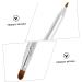 FRCOLOR Retractable Travel Makeup Brushes Set - Concealer Lip Brush & Lip Balm Applicator for Flawless Beauty International Shipping  - Buy Online on GoSupps.com