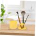 Angoily Eye Shadow Brush Scrubber 5 Sets Makeup Brush Cleaning Bowl Pp Mat Cosmetic Silicone Brush Cleaning Pad - Buy Online on GoSupps.com
