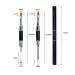 Kalolary Dual-Ended Poly Gel Brush Set - 2PC Acrylic UV Gel Nail Brush for Nail Extensions (Black) - Best for Professional & DIY Use - Buy Online on GoSupps.com