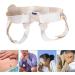 Samnuerly Double Hernia Support Belt | Adjustable Unisex Hernia Strip with Removable Compression Pads - Buy Online on GoSupps.com