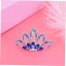 Ipetboom 1pc Wedding Hair Comb Wedding Headpiece Colorful Hair Comb Blue Hair Comb Tiara Hair Accessories for Kids Princess Hair Comb Bridal Hair Comb Wedding Insert Comb Rhinestones Miss - Buy Online on GoSupps.com