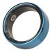 Smart health ring blue IP68 waterproof ceramic and stainless steel health tracker smart ring for women for sports No. 10 No. 10