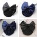 2 PCS Bowknot Hair Net Professional Bowknot Hair Clip Bow Barrette Bun Cover Bun Net for Women Girls - Buy Online on GoSupps.com