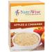 NutriWise  High Protein 15g Oatmeal | 7/Box | Weight Loss, Diet, KETO Friendly, Hunger Control, Meal Replacement | Gluten Free, Low Calorie, Low Carb, Sugar Free (Apples & Cinnamon)