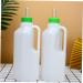 Totority Pet Feeder 2pcs Lamb Feeding Bottle Calf Feeding Supplies Baby Sheep Feeder Assorted Color 23.50X8.00X8.00CM - Buy Online on GoSupps.com