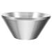 FRCOLOR shaving bowl made of stainless steel stainless steel bowls stainless steel bowl shaving soap cup made of metal rim shaving cup grooming supplies tool shaving bowl for men shaving bowls beard
